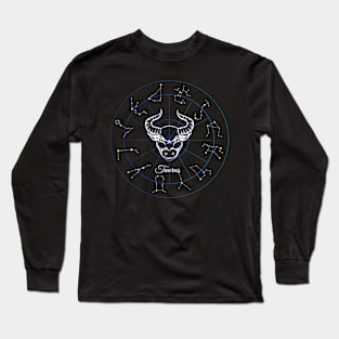 Taurus zodiac sign Long Sleeve T-Shirt